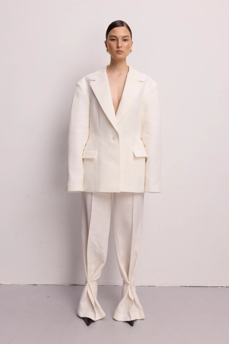 Брюки лляні Fold Брюки лляні Fold