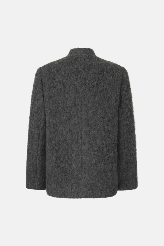 Lucid alpaca coat-jacket - photo 2