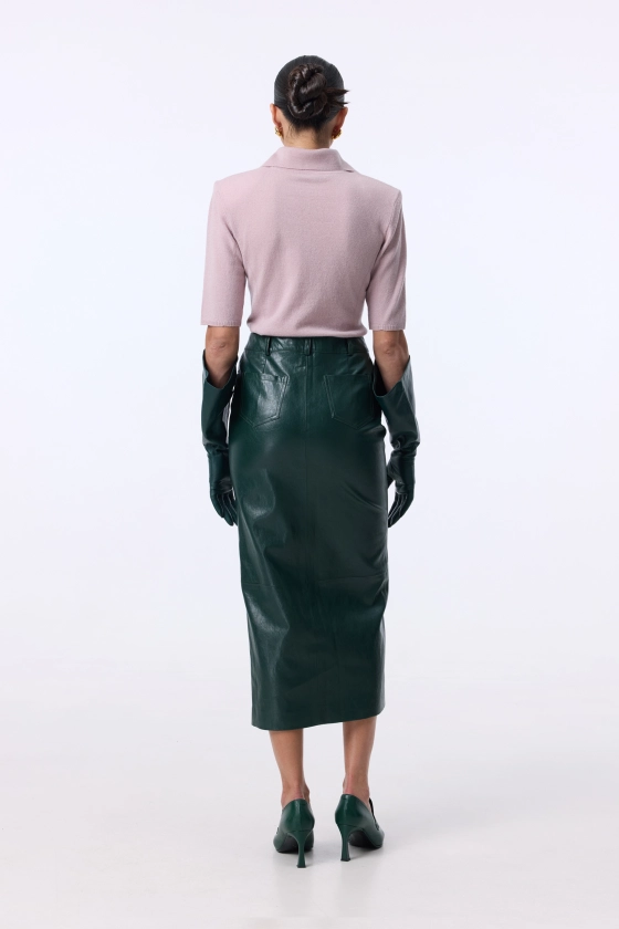 Crocodile skirt - photo 4