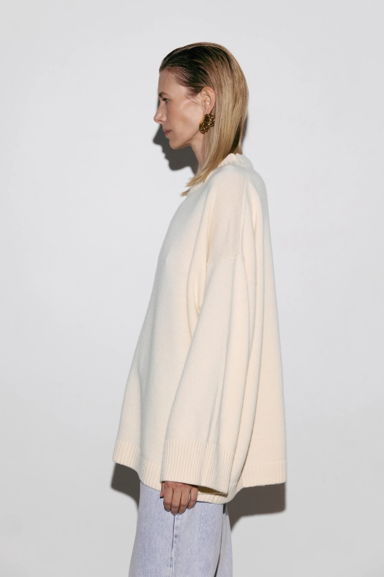Oversized elongated sweater - photo 5