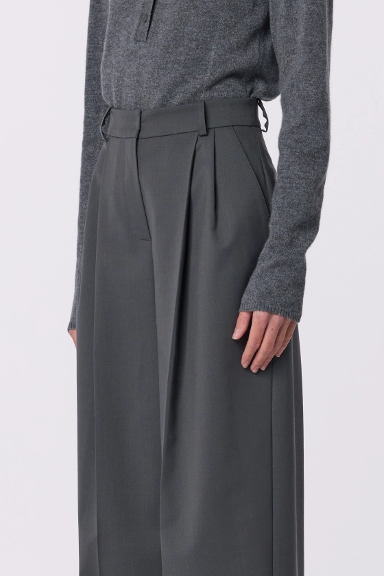 Relaxed wool pants - photo 5