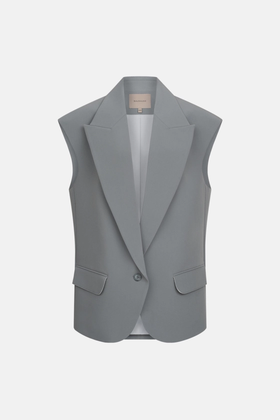 Oversized cotton vest - photo 1