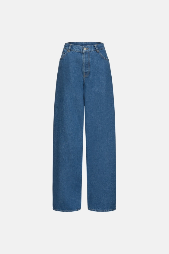 Wide-leg jeans - photo 1