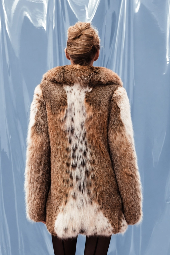Vintage lynx fur coat - photo 2