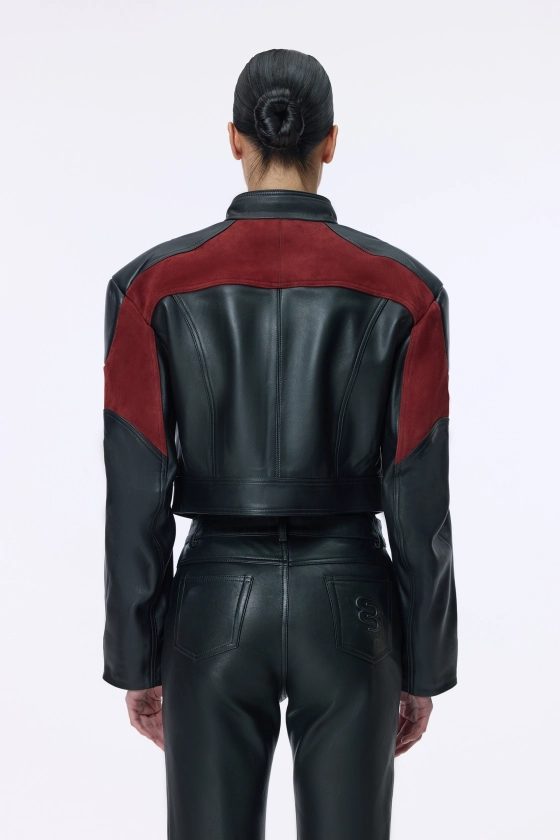 Split leather jacket - photo 4