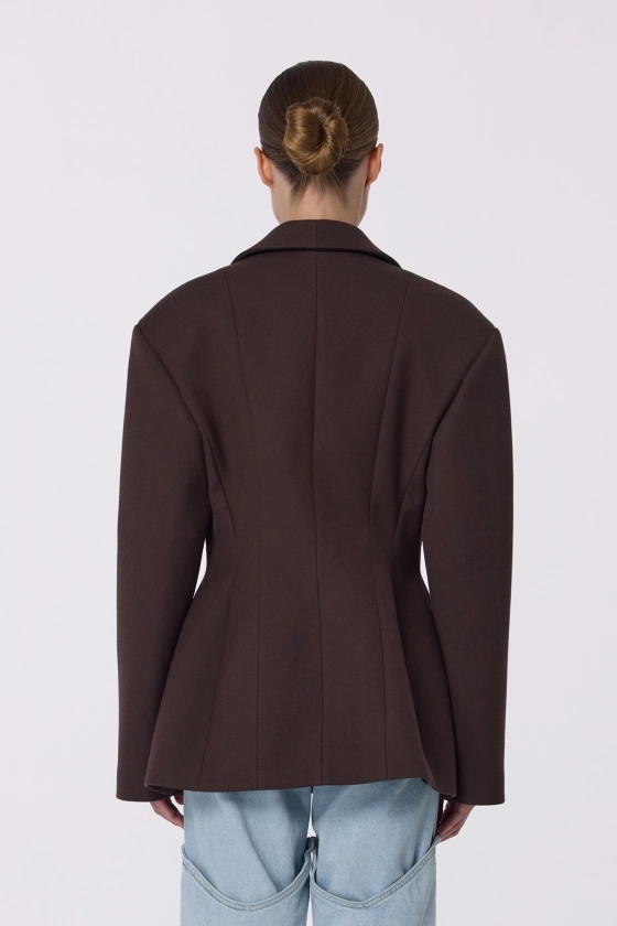 Hourglass coat-jacket - photo 4