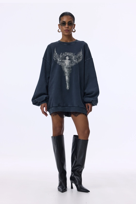 Angel oversized sweatshirt - photo 3