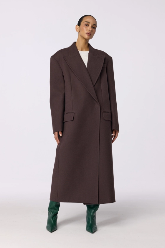 Oversized straight-cut coat - photo 4