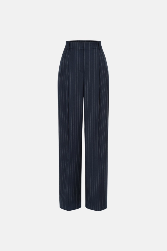 Relaxed wool pants - photo 1