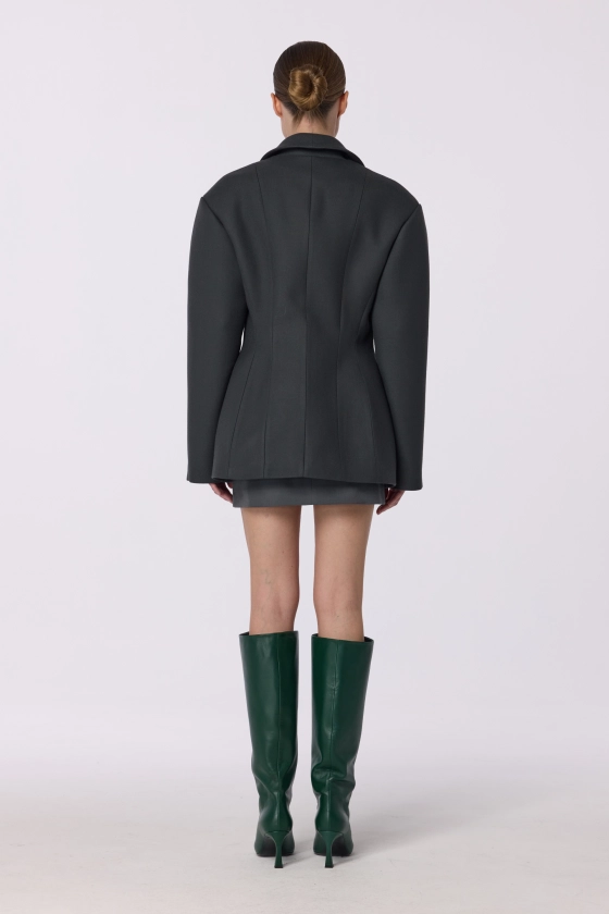 Hourglass coat-jacket - photo 5
