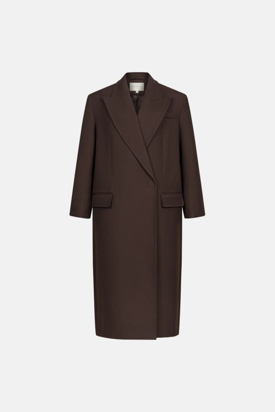 Oversized straight-cut coat - photo 1