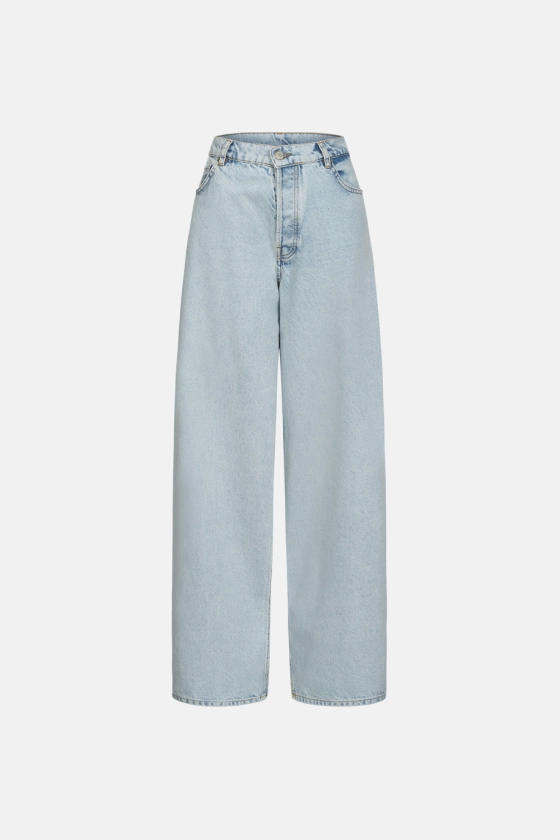 Wide-leg jeans - photo 1
