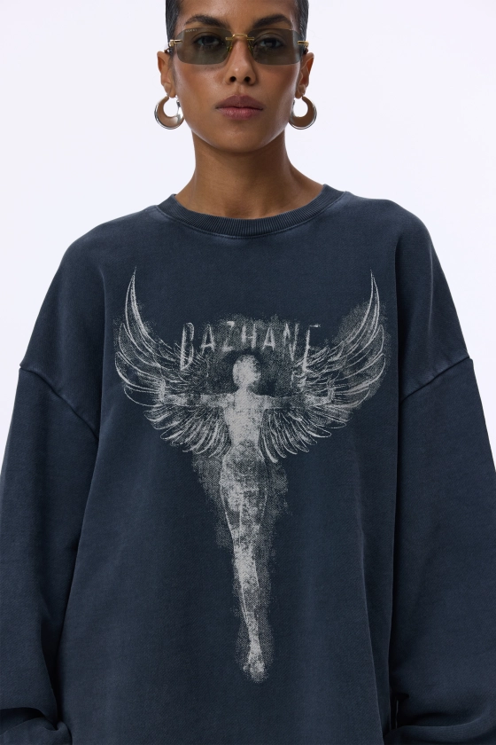 Angel oversized sweatshirt - photo 5
