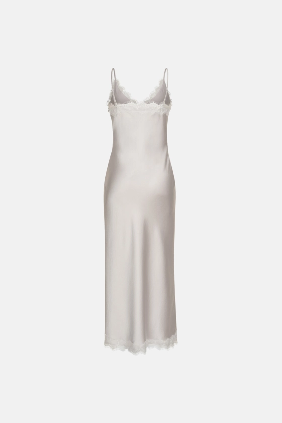 Maxi dress with lace - photo 2
