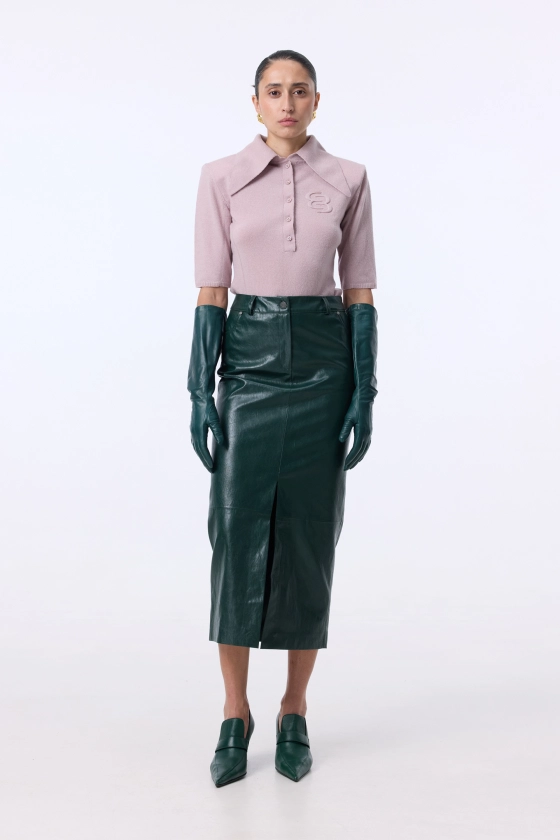 Crocodile skirt - photo 3