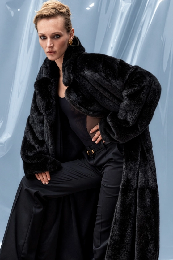 Vintage mink coat BlackGlama - photo 5