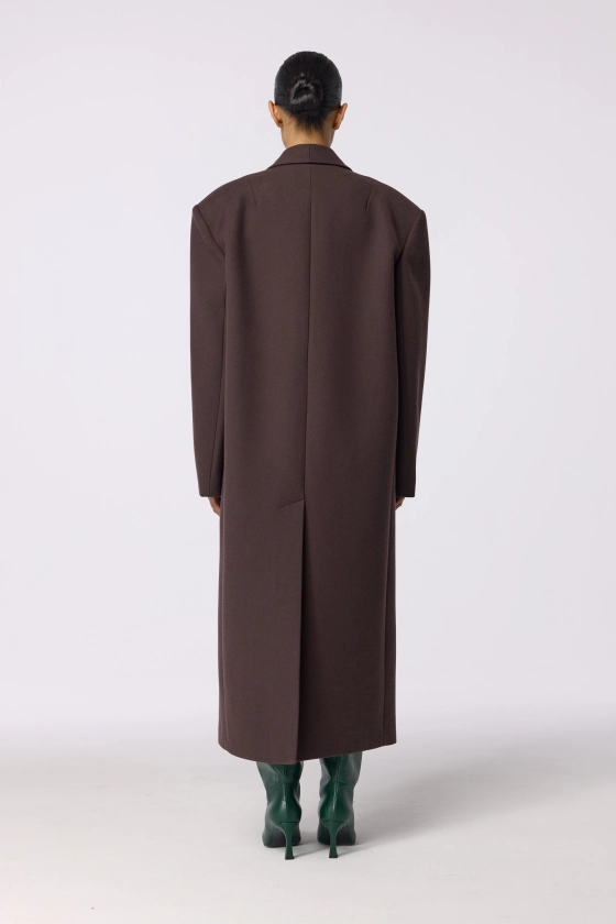 Oversized straight-cut coat - photo 6
