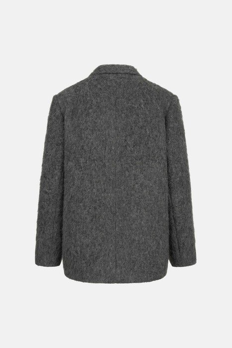 Oversized alpaca coat-jacket