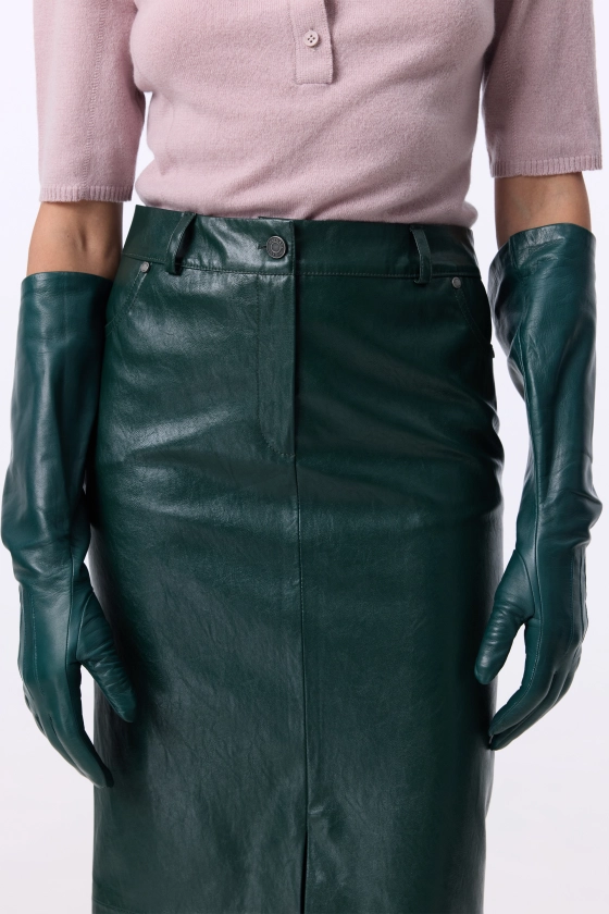 Crocodile skirt - photo 5