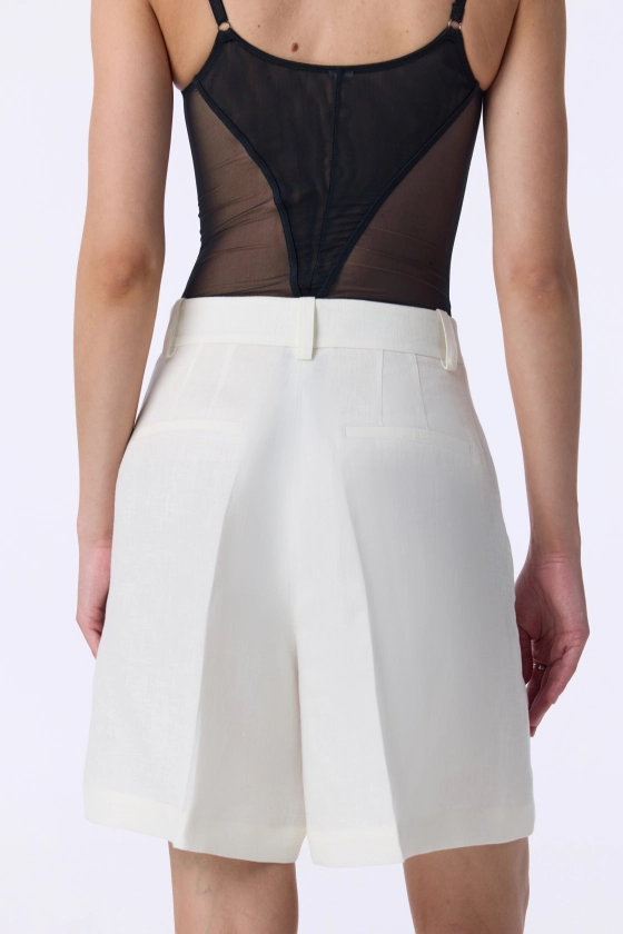 Business linen shorts - photo 4