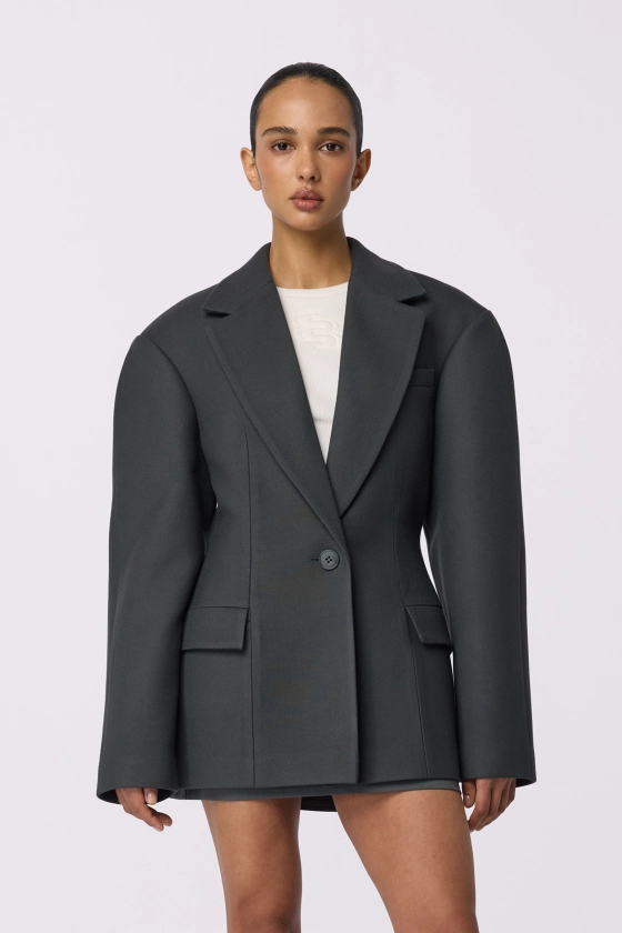 Hourglass coat-jacket - photo 4
