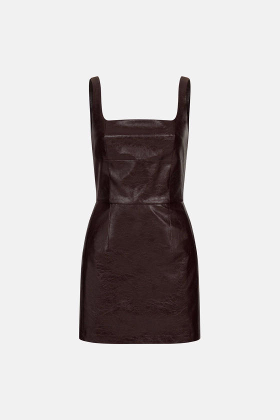 Vinous mini dress - photo 1