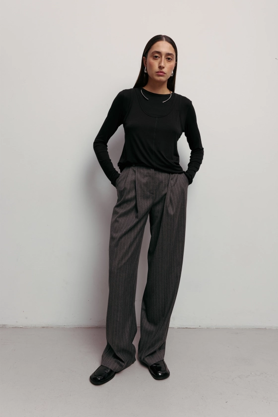 Брюки вовняні Relax Pants - фото 3