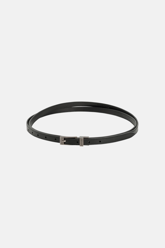 Double thin leather strap - photo 1