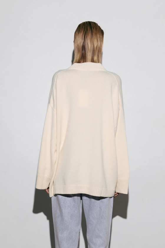 Oversized elongated sweater - photo 4