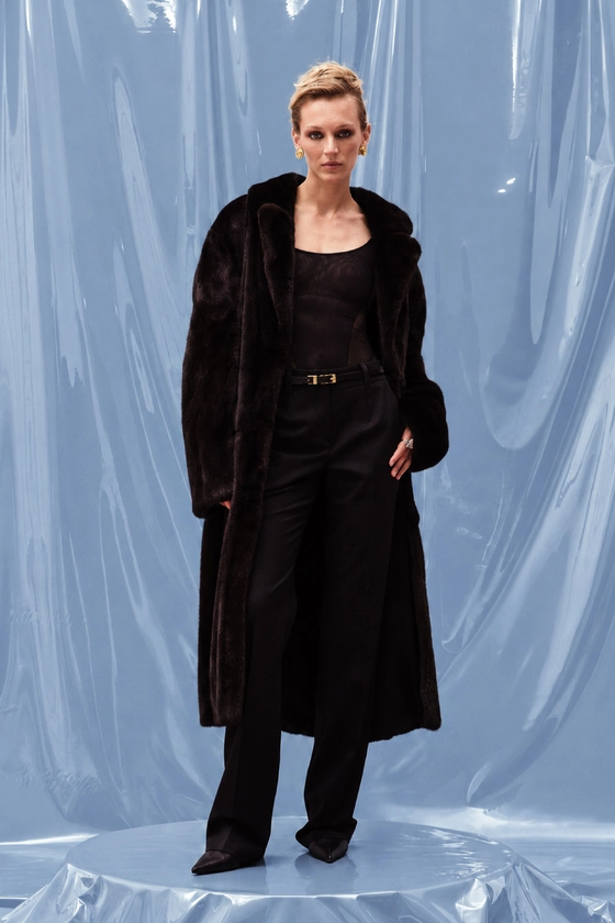 Vintage mink coat BlackGlama - photo 1